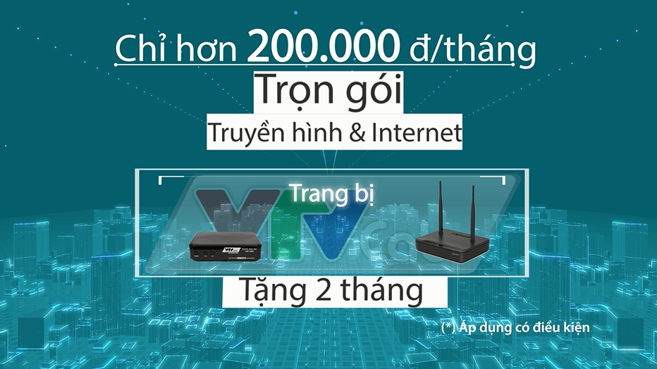 Tại Đà Nẵng, thưởng thức trọn gói truyền hình & internet với giá vô cùng ưu đãi 