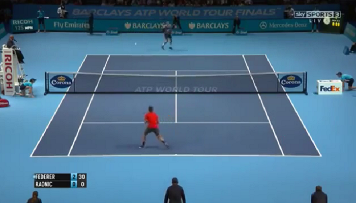 ATP World Tour Finals 2014 - Federer vs Raonic
