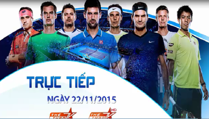 Chung kết ATP World Tour Finals 2015: Trực tiếp trên Thể thao TV và Thể thao TV HD tin tức