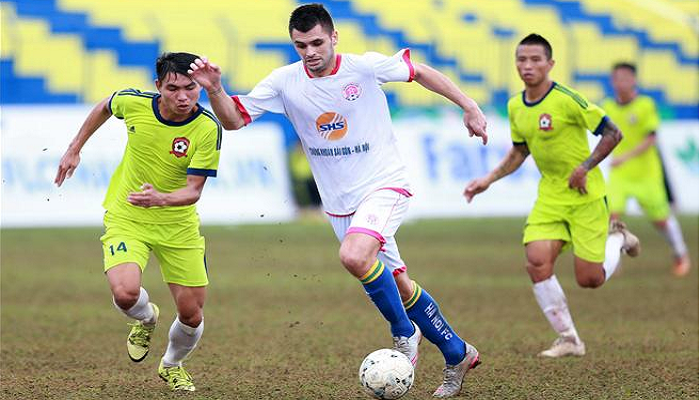 Vòng 6 V.League 2017 trực tiếp trên VTVcab