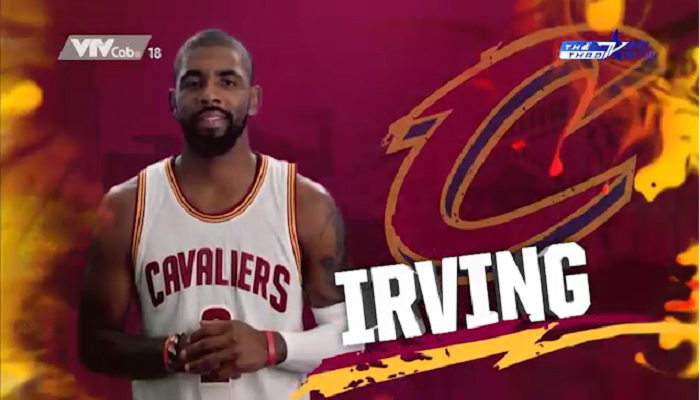 Phút ngẫu hứng của siêu sao Kyrie Irving 