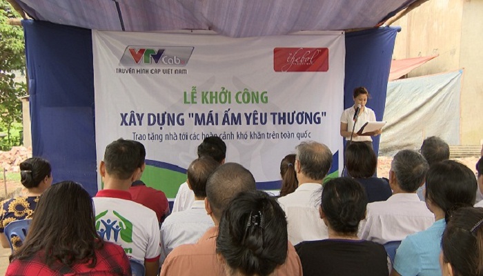 VTVcab khởi công xây dựng nhà Mái ấm Yêu thương tại Phú 