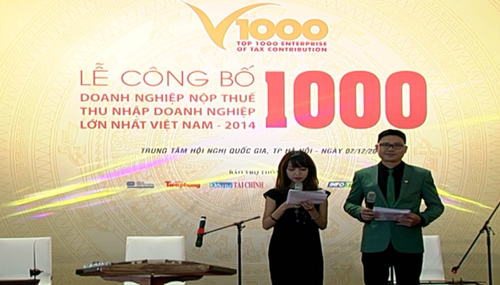 VTVcab đạt top 1000 doanh nghiệp nộp thuế cao nhất 2014