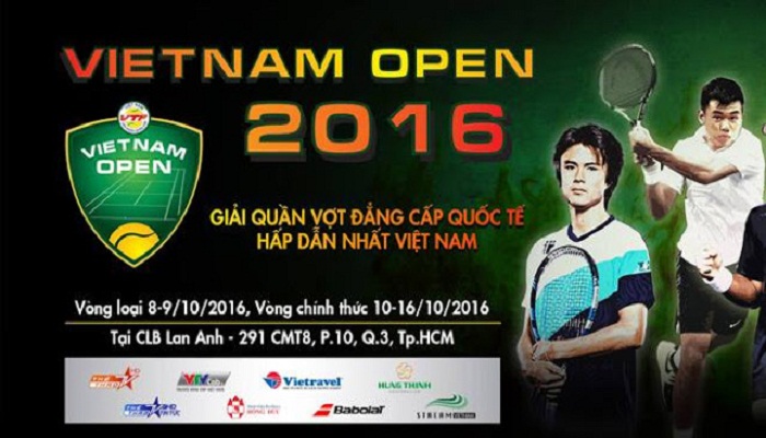 Việt Nam OPEN 2016 Trực tiếp trên Thể thao TV và Thể thao tin tức HD