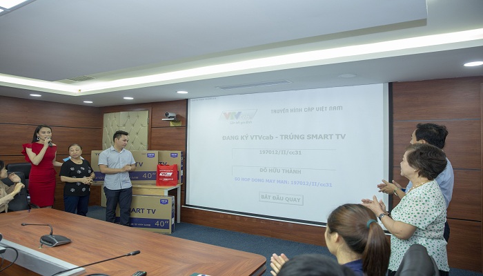 Chương trình "Đăng ký VTVcab - Trúng Smart TV" đã tìm ra chủ nhân