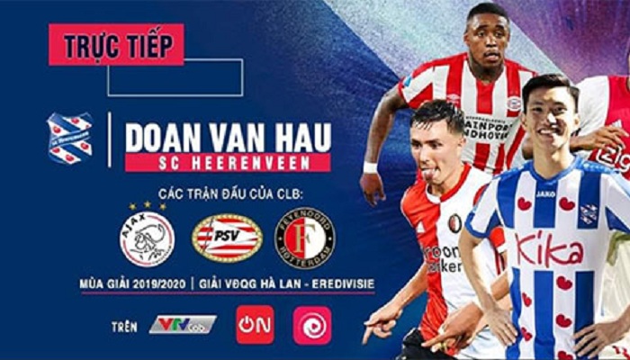 VTVcab tường thuật trực tiếp giải bóng đá VĐQG Hà Lan 2019/20 