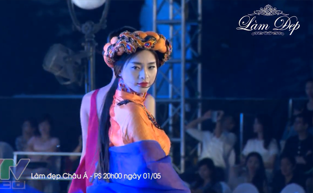 Thời trang Châu Á trên Làm đẹp kênh VTVcab 4