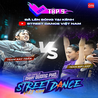 Tập 9 Street dance Việt Nam lên sóng tối nay