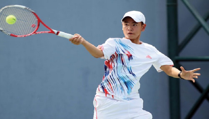 Tay vợt Đắc Tiến hướng tới giải quần vợt vô địch nam toàn quốc 