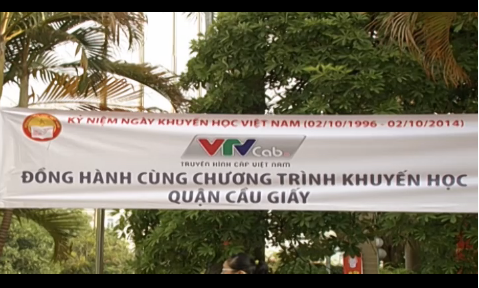VTVcab đồng hành cùng phong trào Khuyến học quận Cầu Giấy