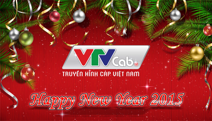 Truyền hình Cáp Việt Nam VTVcab chúc mừng năm mới 2015