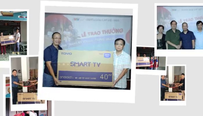 Nhiều khách hàng VTVcab trúng thưởng SmartTV